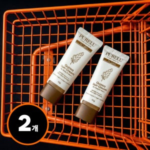 퓨어루 퀴노아 아기선크림 무기자차 유기농유아·키즈 워터프루프 SPF50 50ml, 2개