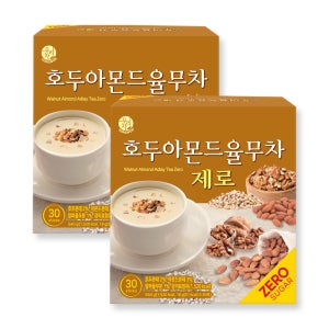 송원 우리차 호두아몬드율무차 제로 30Tx2개