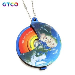 GTCO 지구 내부 구조 탐험열쇠고리(1인용 포장) 키트 만들기 실험 관찰