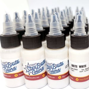스타브라이트 화이트 30ml 타투잉크색소 (프로타투용품 문신용품재료)