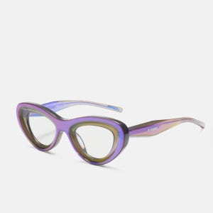 오프브로드웨이선글라스 THEORY number 004 Aurora frame with Purple lenses