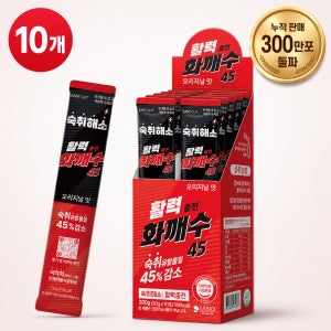 화깨수 짠한형 숙취해소제 액상 스틱 오리지날, 10포, 1개