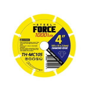 스틸포스 4인치 멀티날 TH-MC105 1000컷 금속 석재 만능컷
