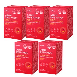 뉴메이트 리포좀 비타민C 500mg 30정, 5개