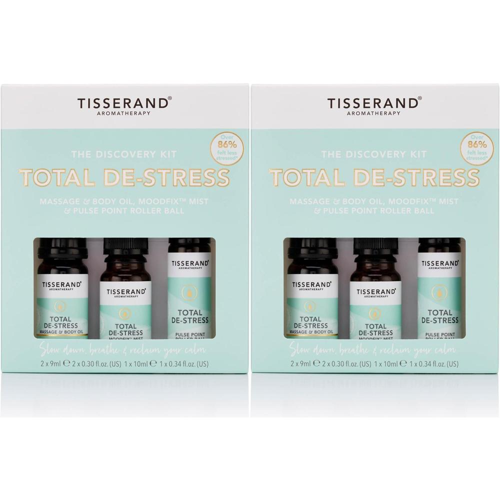‎Tisserand 티저랜드 아로마테라피 스트레스해소 키트 3개입 2팩