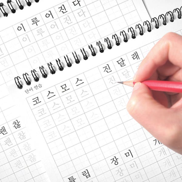 글씨 교정 펜글씨교본 책 글씨체 악필 교본 손글씨 연습
