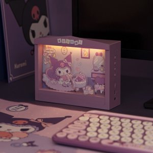 산리오 쿠로미 블루투스 무드등 액자 스피커