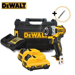 디월트 12V 충전 스크류 드라이버 DCF601L2 3.0Ah 배터리 2개 세트