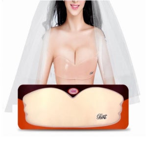 비키니누드브라 웨딩촬영누드브라 오픈숄더 실리콘 끈없는 붙이는