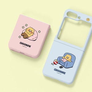 갤럭시 Z플립6 카카오프렌즈 춘식이 카툰 슬림 컬러 하드케이스 S2B