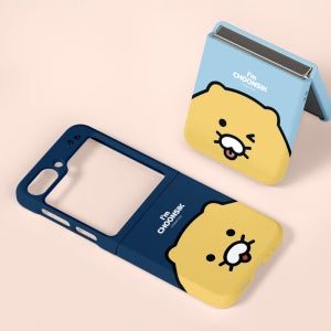갤럭시 Z플립6 카카오프렌즈 춘식이 얼큰이 슬림 컬러 하드케이스 S2B