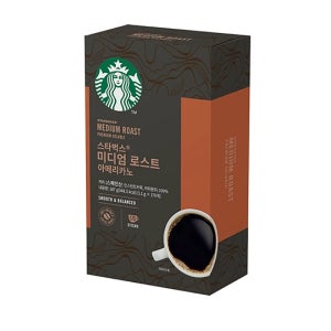스타벅스 미디엄로스트 아메리카노 170T/ 다크로스트 탕비실 홈카페 사무실 탕비 명절 선물