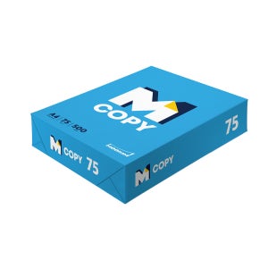 M copy 엠카피 A4용지 75g 에이포 복사용지 500매, 10개