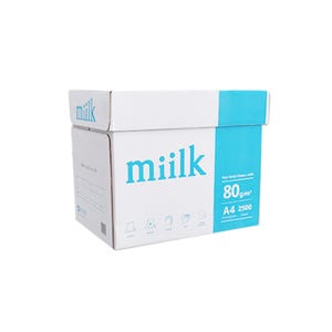밀크 복사지 A4 80g 2500매, 3개