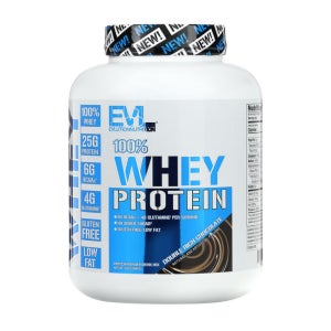 EVL 100% 웨이 프로틴 유청 단백질 더블리치초콜릿, 2.268kg, 1개