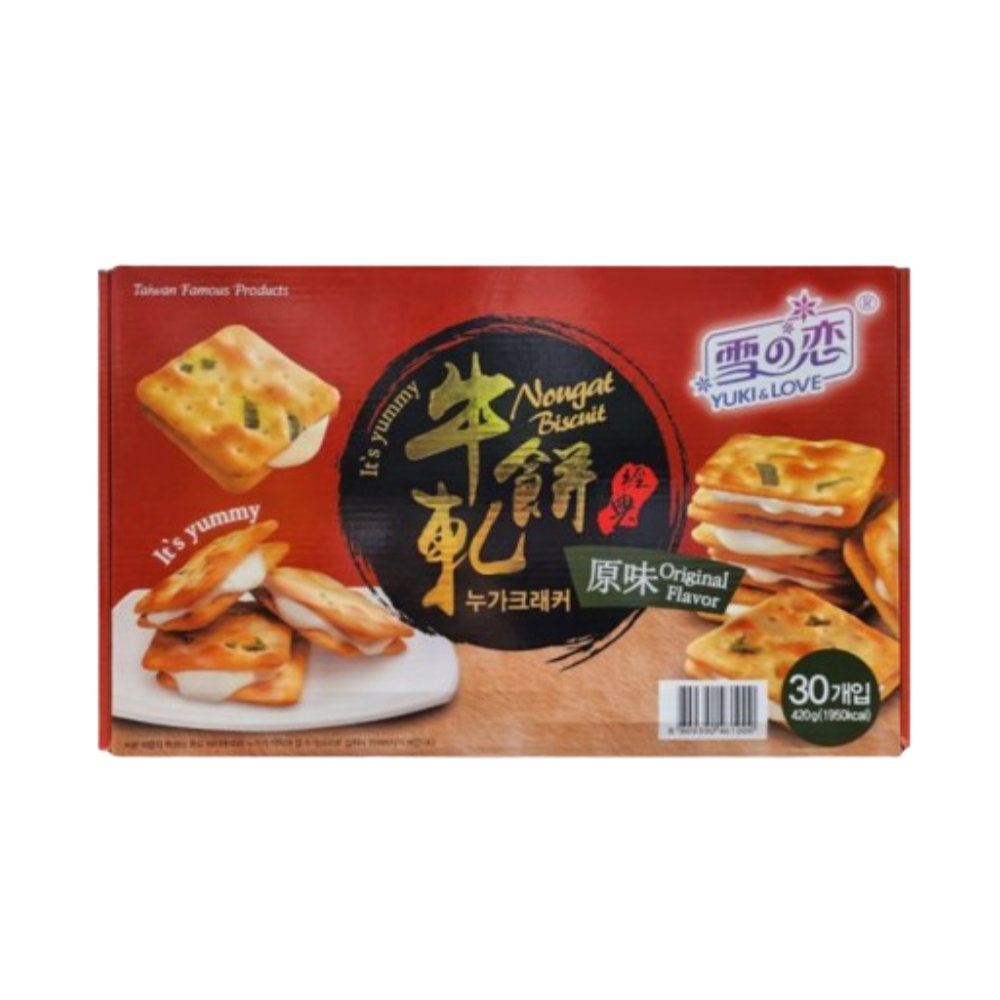 대만 누가 과자 크래커