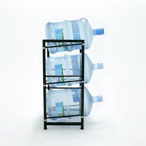 HK sell 3단 생수통 보관랙 탕비실 물통 선반