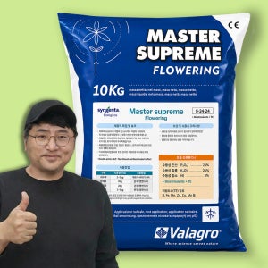 (신젠타) 마스터슈프림 플라워링10kg 8-24-24 pk 인산 가리 칼리 고품질 중기 개화기 관주용 관주 비료 해조추출물 부식산 풀빅산 신젠타 코리아