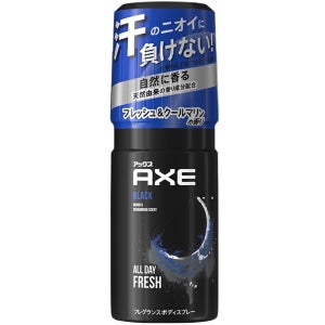 일본 AXE 악스 데오드란트 남성 바디 스프레이 블랙