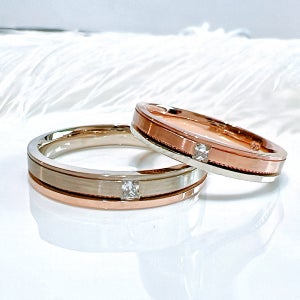 푸에르푸엘라 로만 커플링 남자 여자 종로 결혼 웨딩밴드 반지