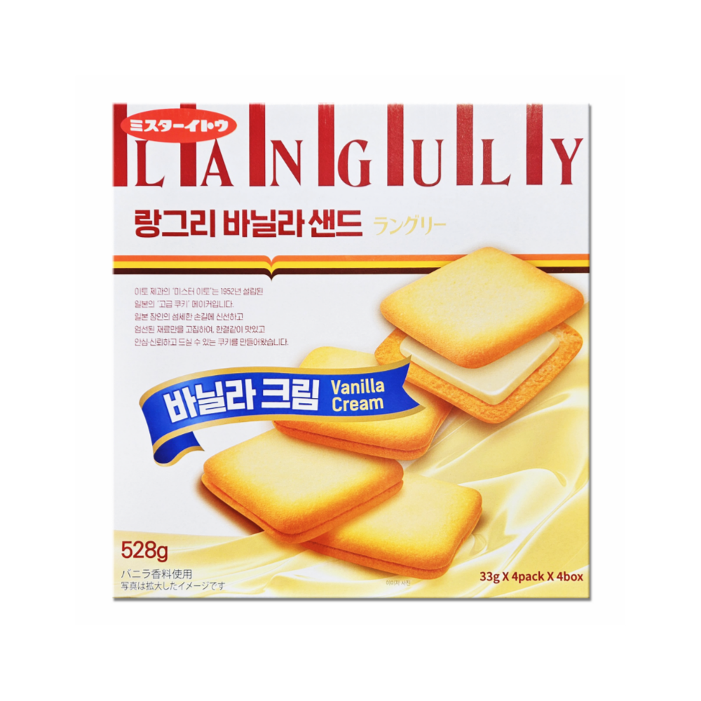 랑그리 바닐라 크림 샌드 일본쿠크다스