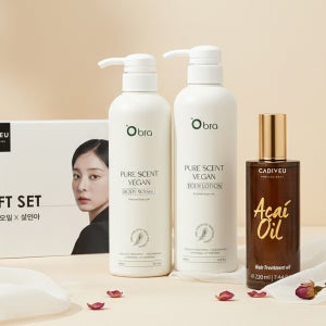 설인아X아사이오일 220ml 기프트 세트 / 헤어에센스+바디세트