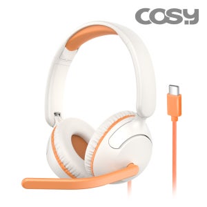 (cosy)코시 HS2254C 비타 어학용 붐마이크 C타입 헤드셋(오렌지)