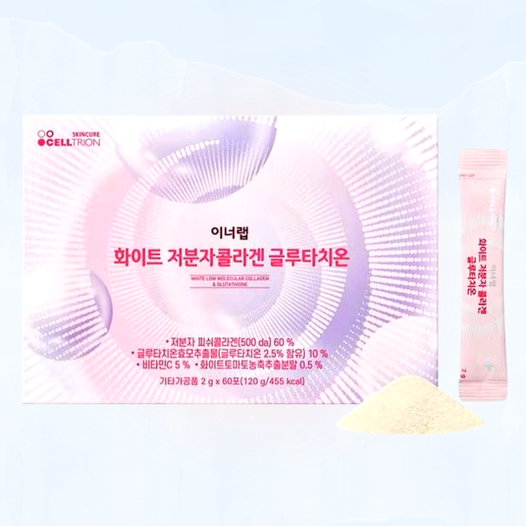 셀트리온 이너랩 화이트 저분자콜라겐 글루타치온 2g x 60포