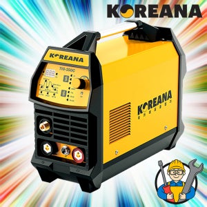 코리아나 콜드티그 알곤용접기 TIG-250C 인버터 휴대용 아크 겸용