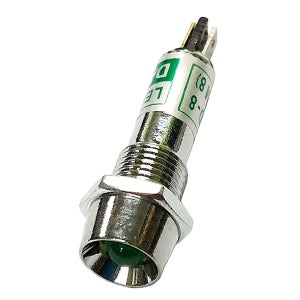 LED 녹색 램프 8파이 DC12V (5430)