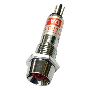LED 적색 램프 8파이 DC12V (5431)