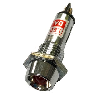 LED 적색 램프 10파이 DC12V (5441)