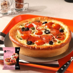 치즈폭탄 페퍼로니 시카고 치즈피자 370g