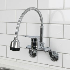 싱크대수전 주방 벽수전 코브라 씽크대 벽붙이 수도꼭지 교체 CC-800