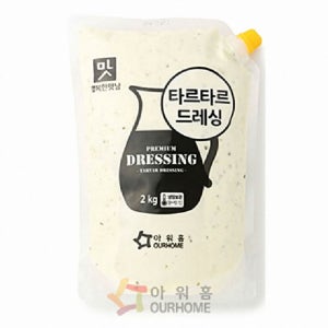 아워홈 타르타르드레싱 2kg 샐러드 소스