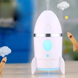 우주선 usb 무드등 가습기 차량용 미니 가습기 1인용가습기
