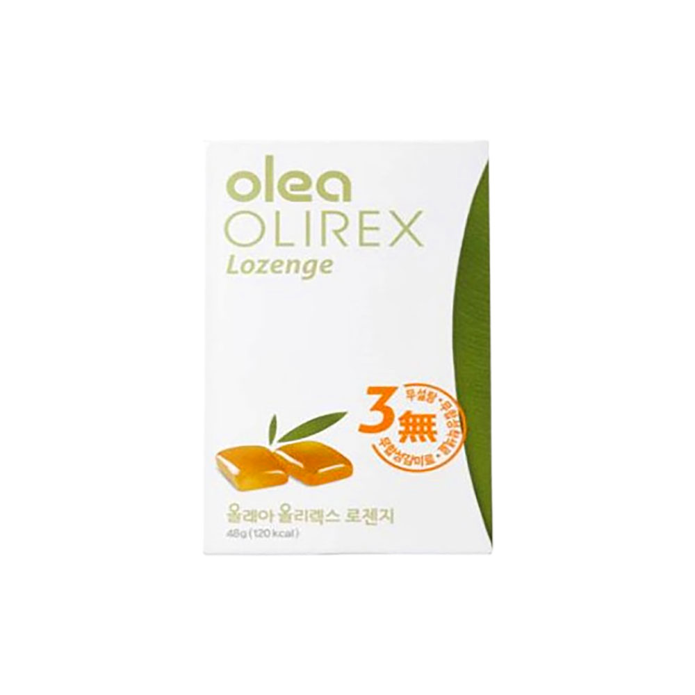 올레아 올리렉스 로젠지 허브 캔디 12개입 1개 무설탕캔디 사탕 목관리용 금연캔디