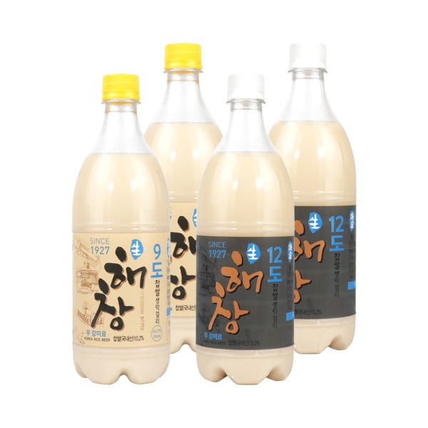 술픽 해창막걸리 세트 9도 2병 12도 2병