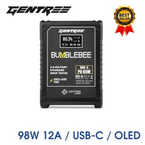 젠트리 배터리 범블비 B50 98W 12A OLED 미니 V마운트