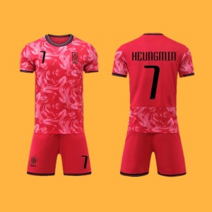 대한민국 국대 24/26 축구유니폼 한국 국가대표 키즈 7번 손흥민 홈