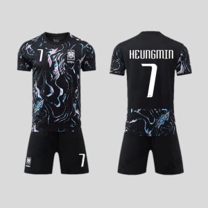 대한민국 국대 24/26 축구 유니폼 한국 국가대표 키즈 7번 손흥민 어웨이