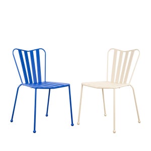 철제의자 야외용의자 테라스 카페 인테리어 디자인 산토리노 체어