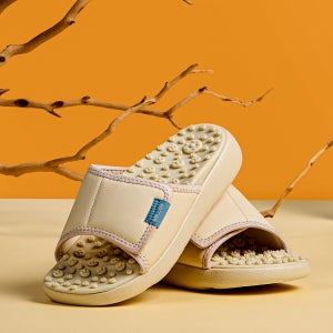 [네이버 단독]밸롭 마무링 플랫 지압슬리퍼 발 아치 사무실 실내화