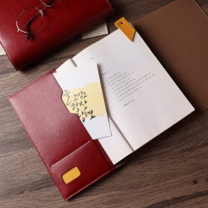 [각인가능]오브리즈 공방 클래식 책커버 오거나이저 북커버 일반형S