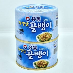 유동 자연산 골뱅이 140g 안주 반찬 통조림