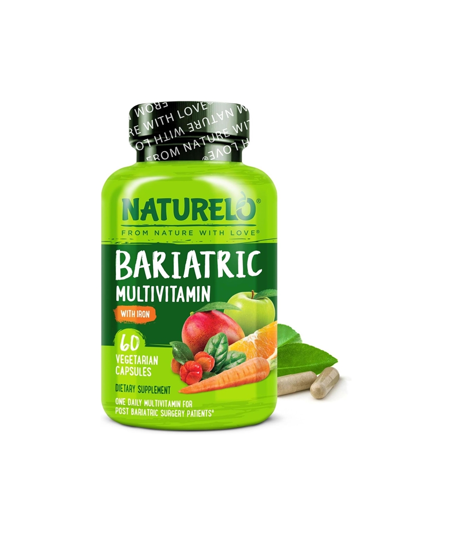 내추렐로 <b>베리아트릭 멀티비타민</b> 원 데일리 철분 60 베지 캡슐