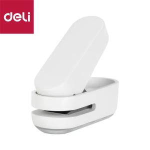 델리 누사인 휴대용 원터치 1공 펀치 화이트