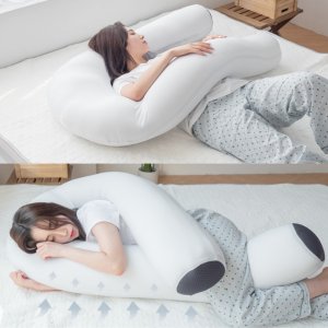 냉감바디필로우 u자형바디필로우 쿨링 롱 수면 베개 긴쿠션