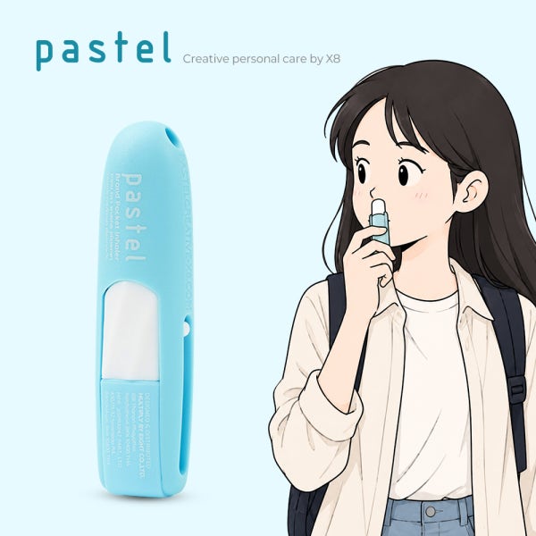 파스텔 야돔 한국공식총판 파스텔 야돔 오리지널 포켓 인헤일러 세트 스트레스 졸음 코막힘 리프레시