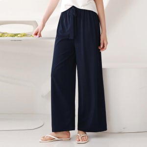 여성 밴딩 와이드 슬랙스 8부 9부 여름 팬츠 원데이핏 ONeday Fit